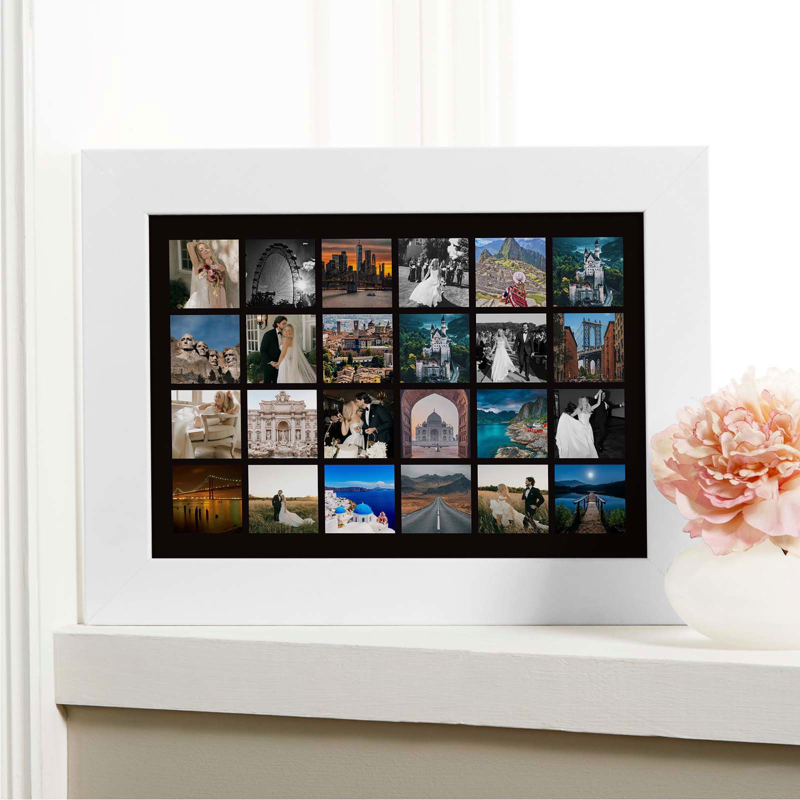 custom photo grid landscape picture