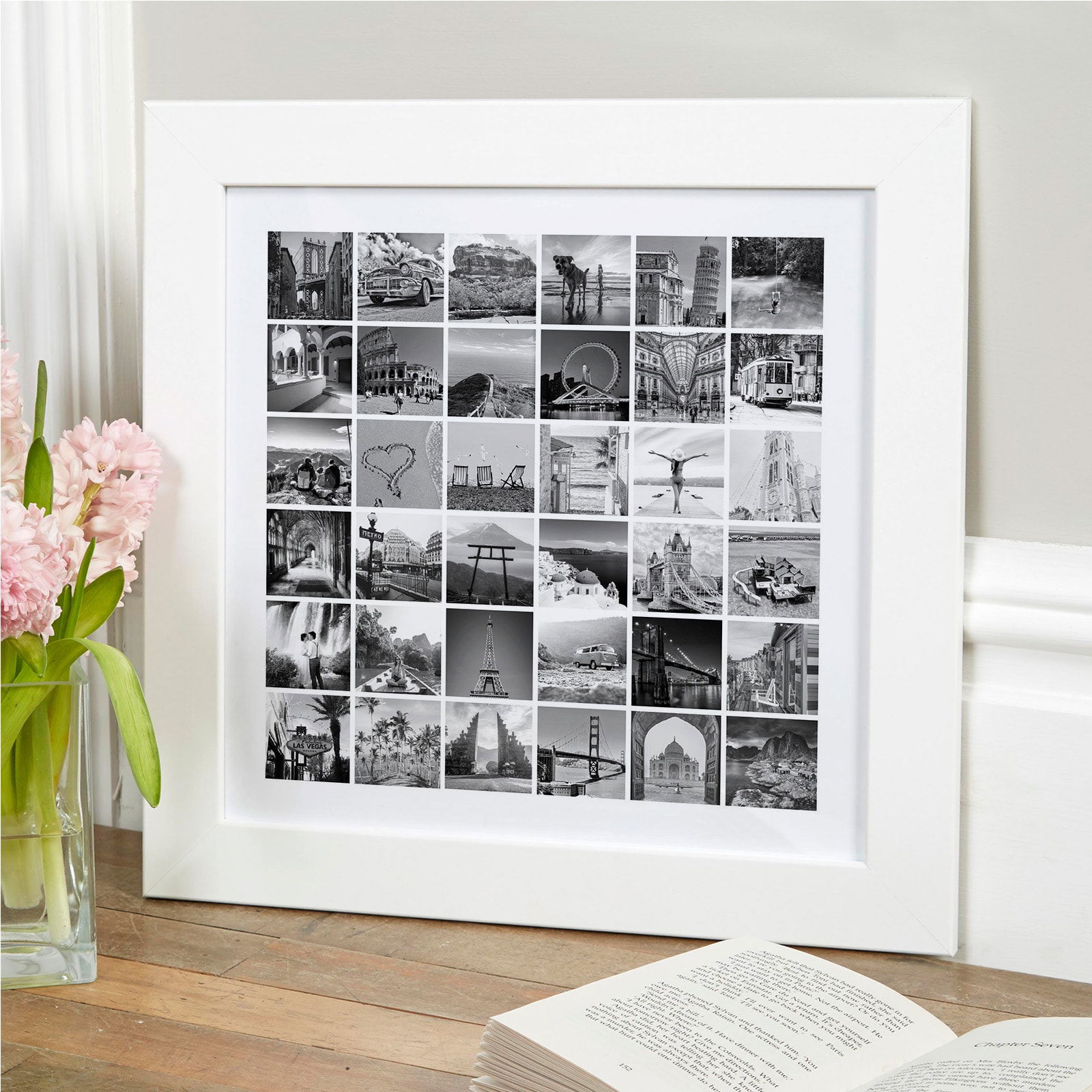 square photo custom wall art picture