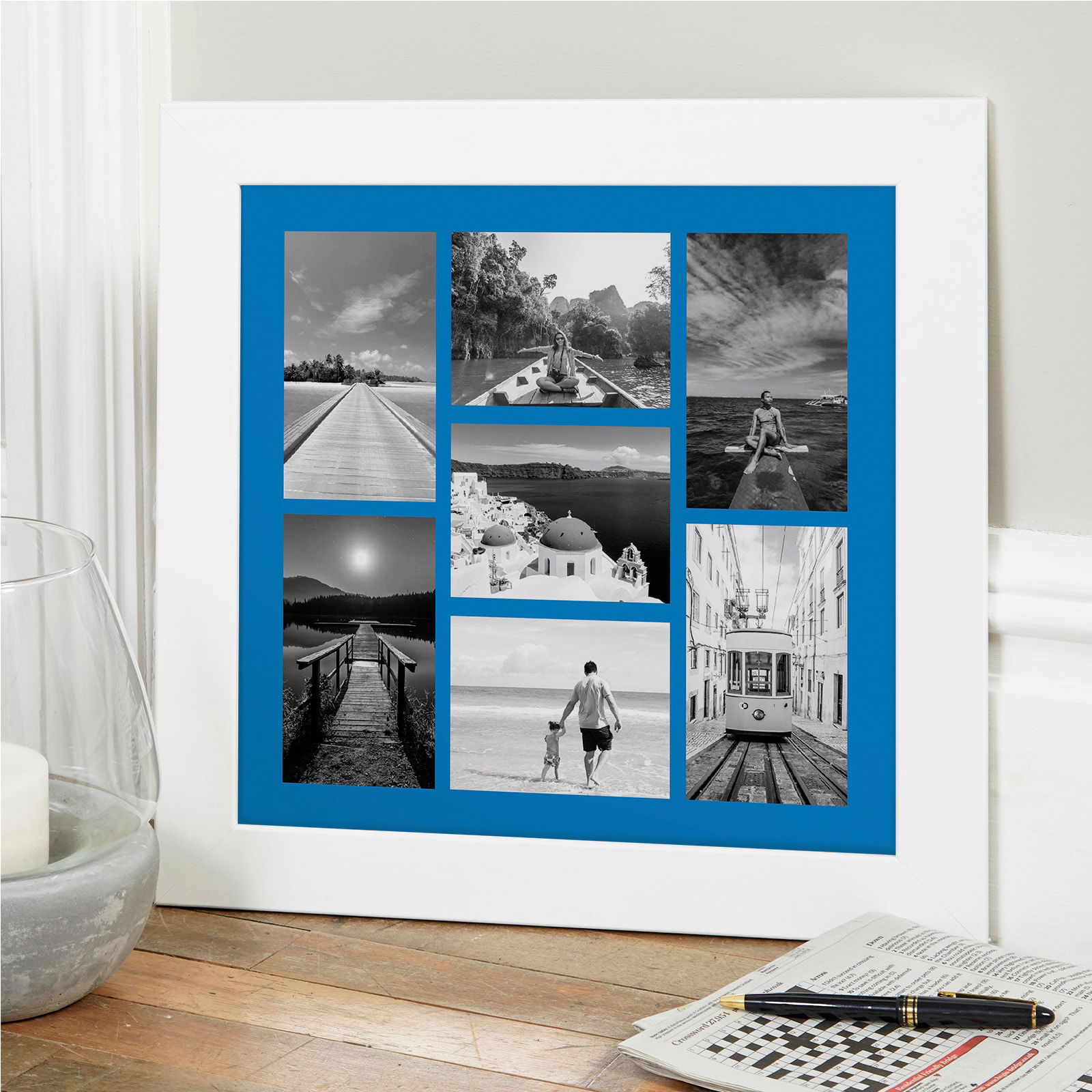 photo wall art picture collage montage 7 images