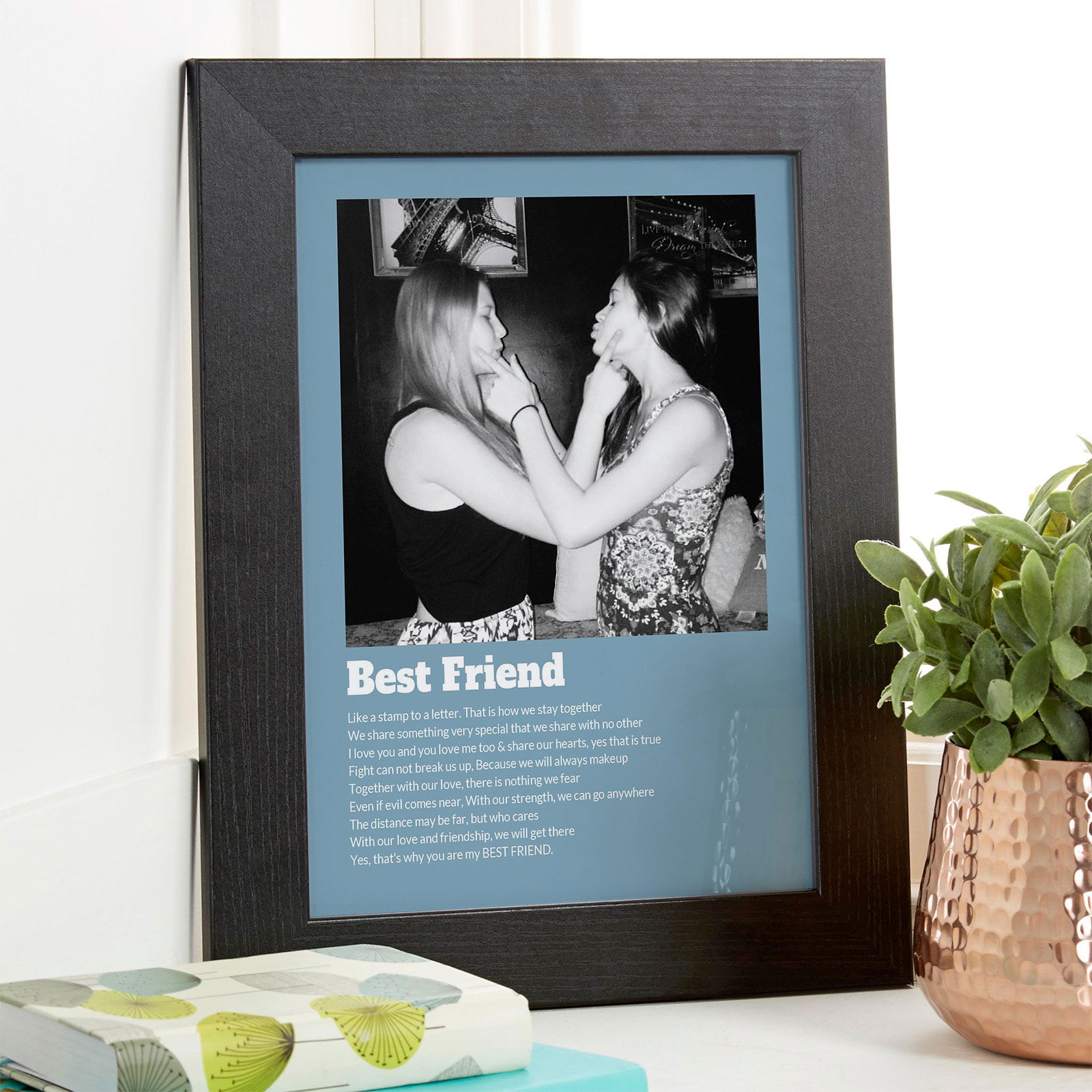 custom friend definition gift photo wall art