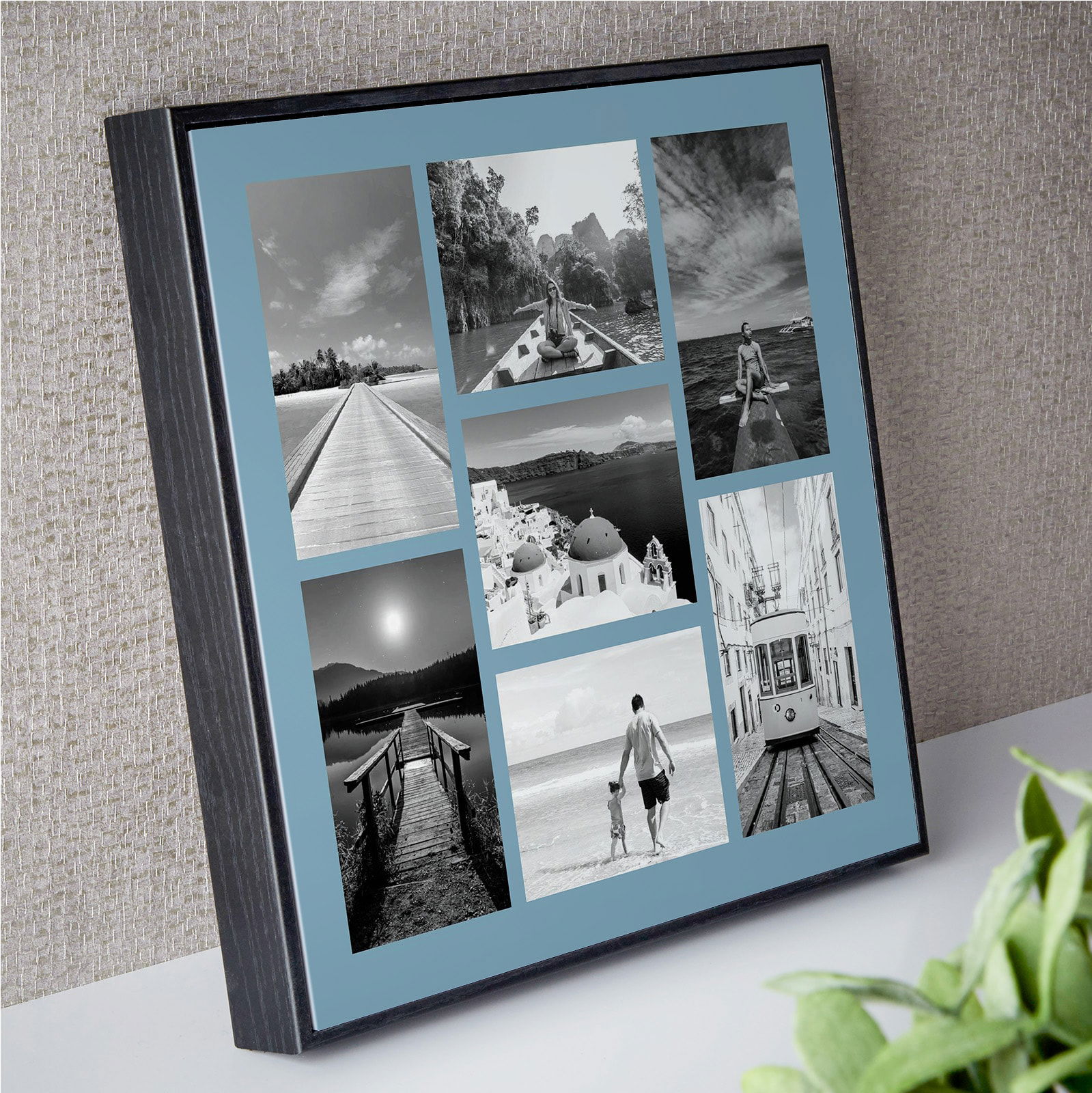 photo collage square box frame 7 images
