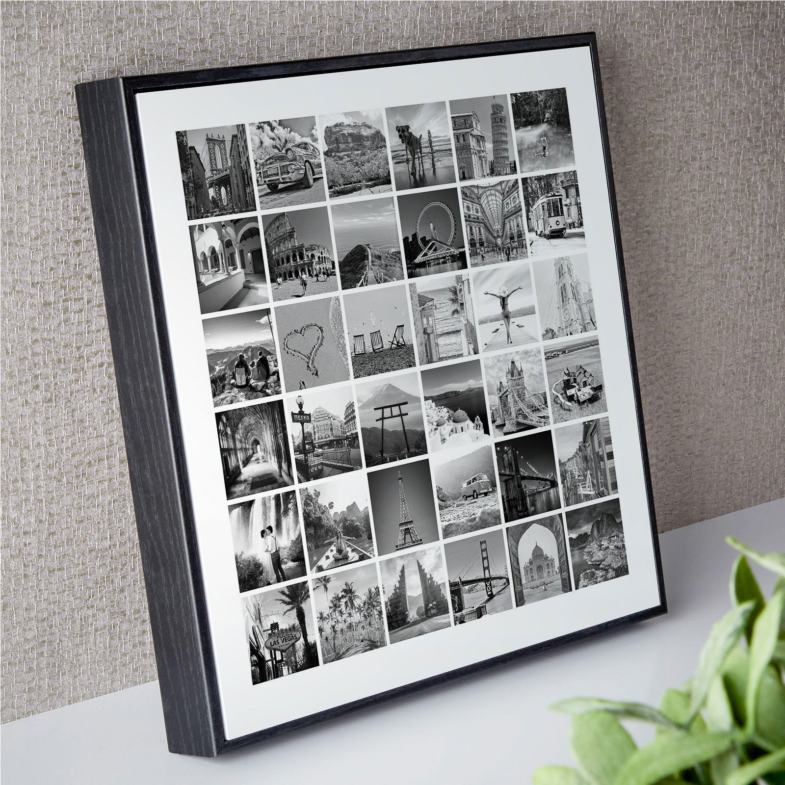 multiple image photo wall art