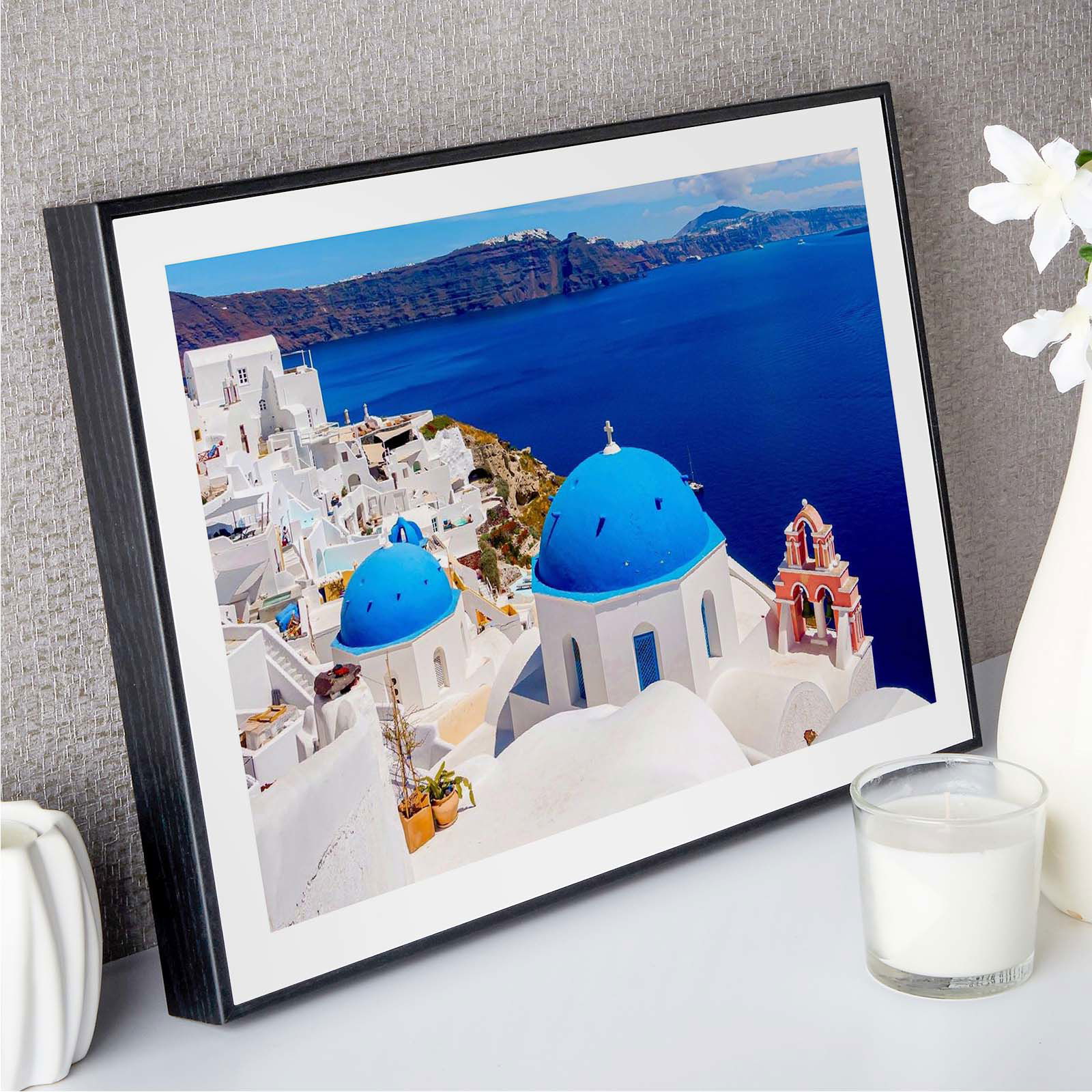 photo upload print landscape box frame