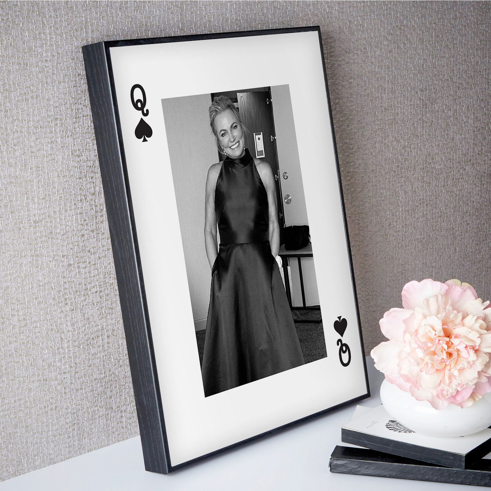 personalized playing card with photo