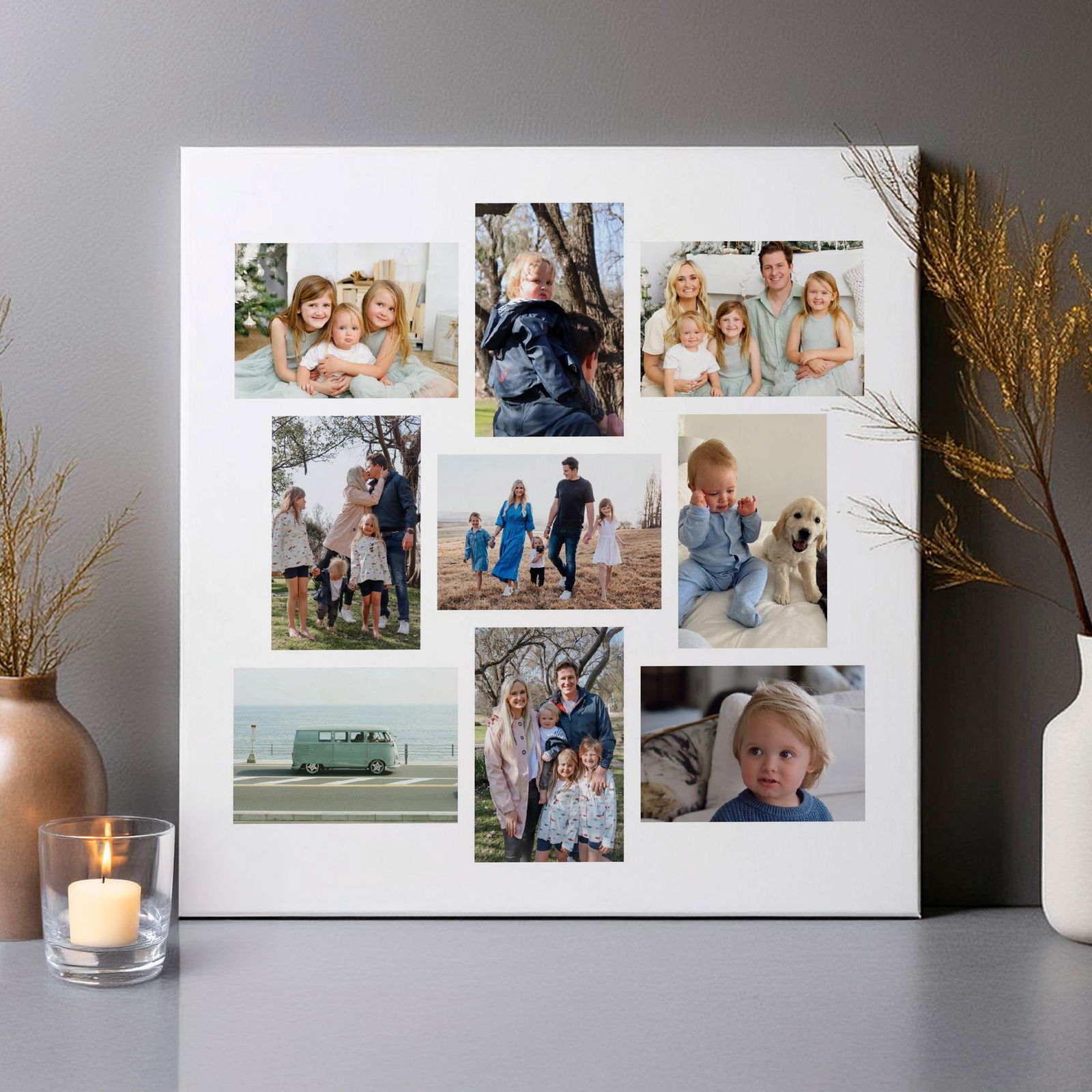 custom photo wall art canvas multiple apertures