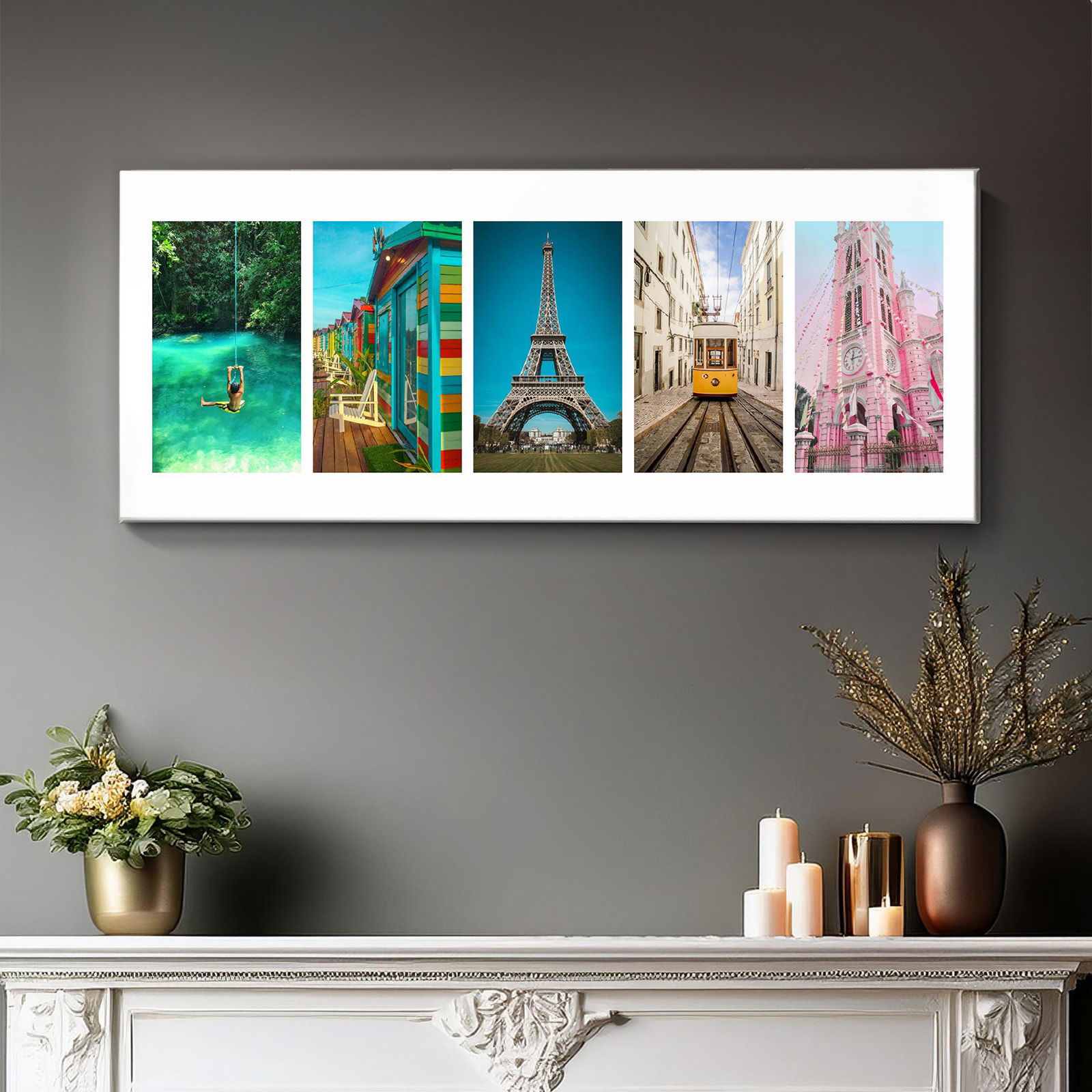 custom photo canvas panoramic multiple images