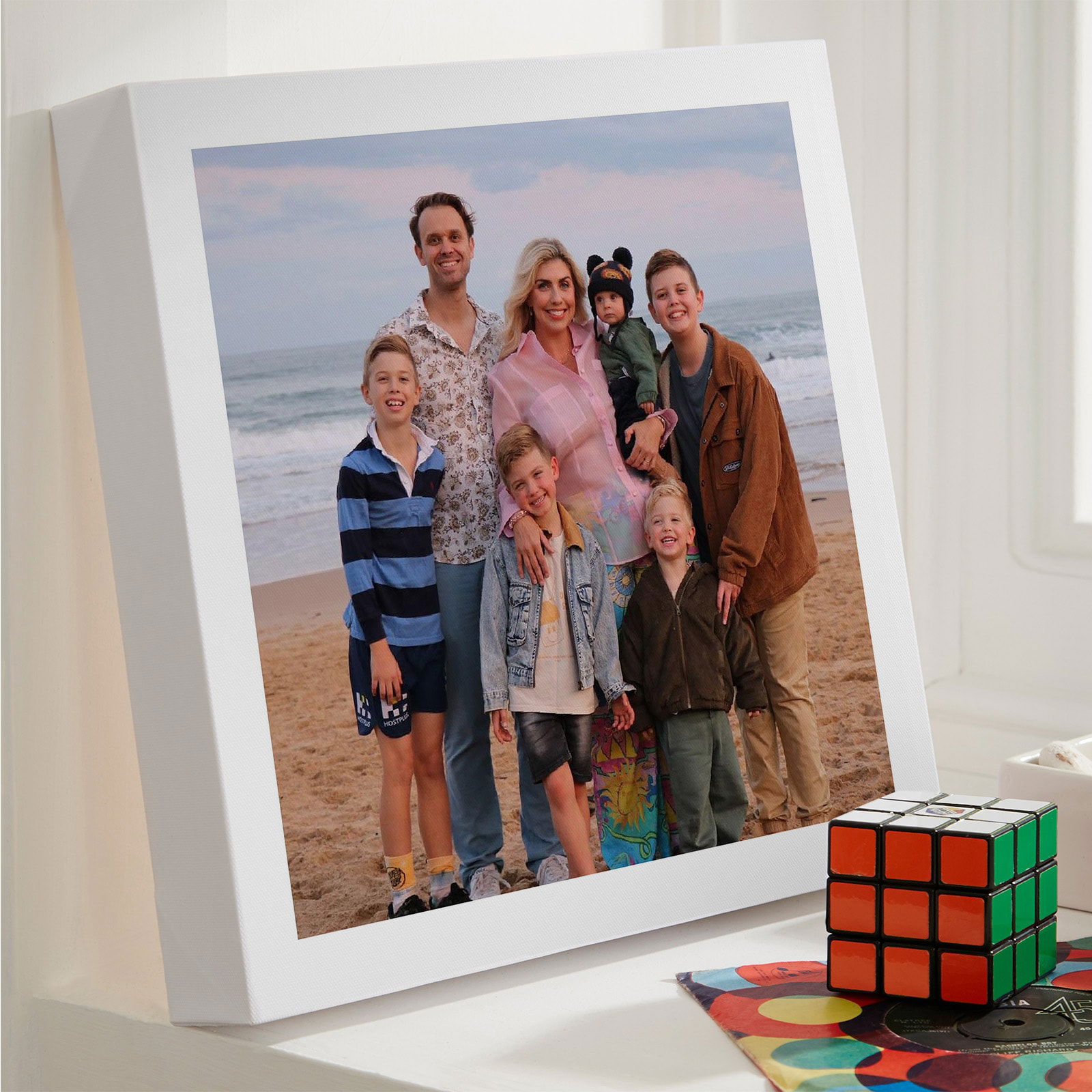 photo canvas square wall art