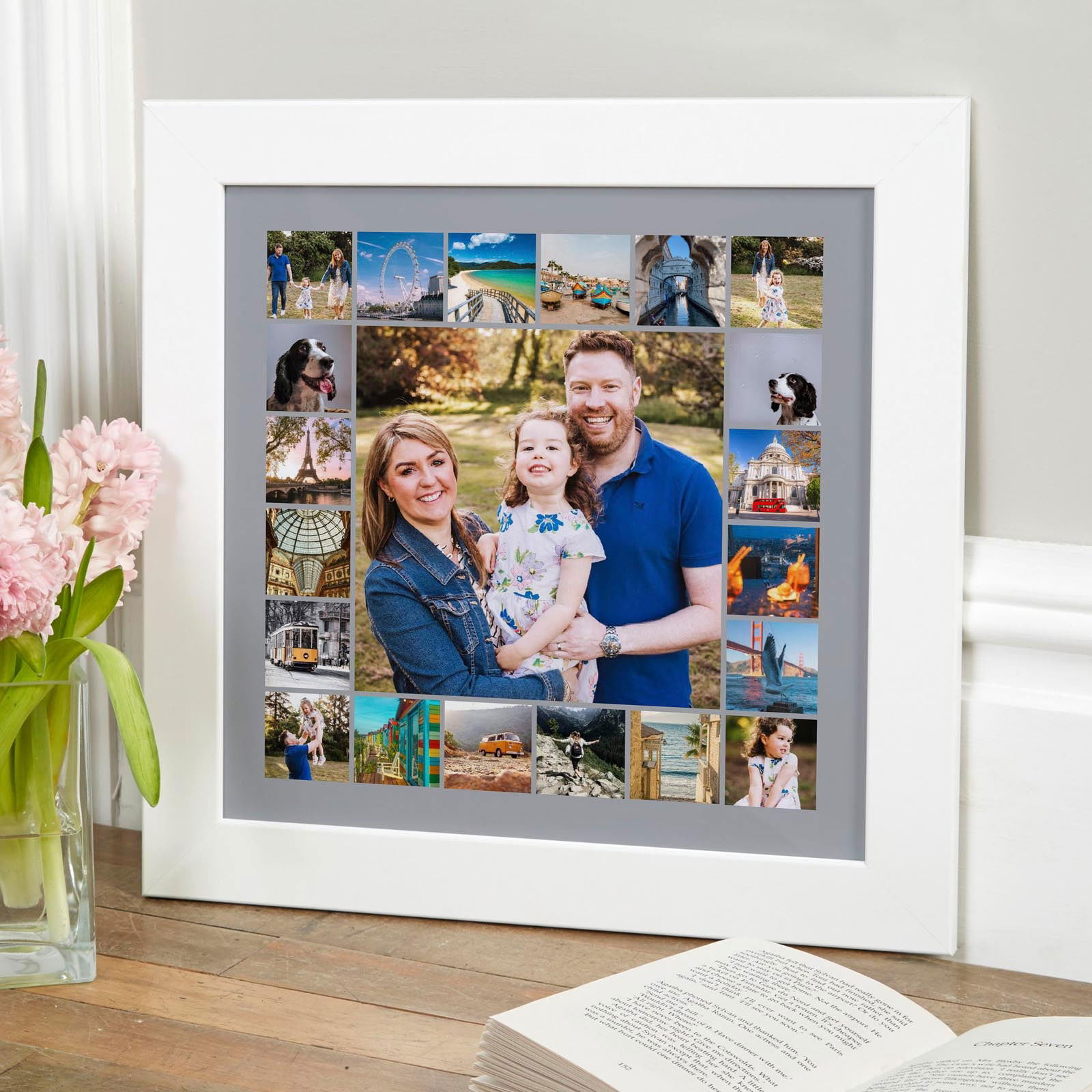 photo upload personalized wall art print