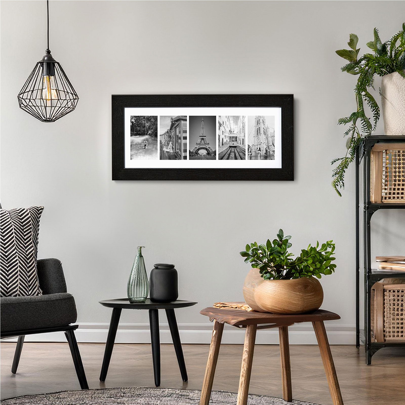 unique photo wall art panoramic multiple images