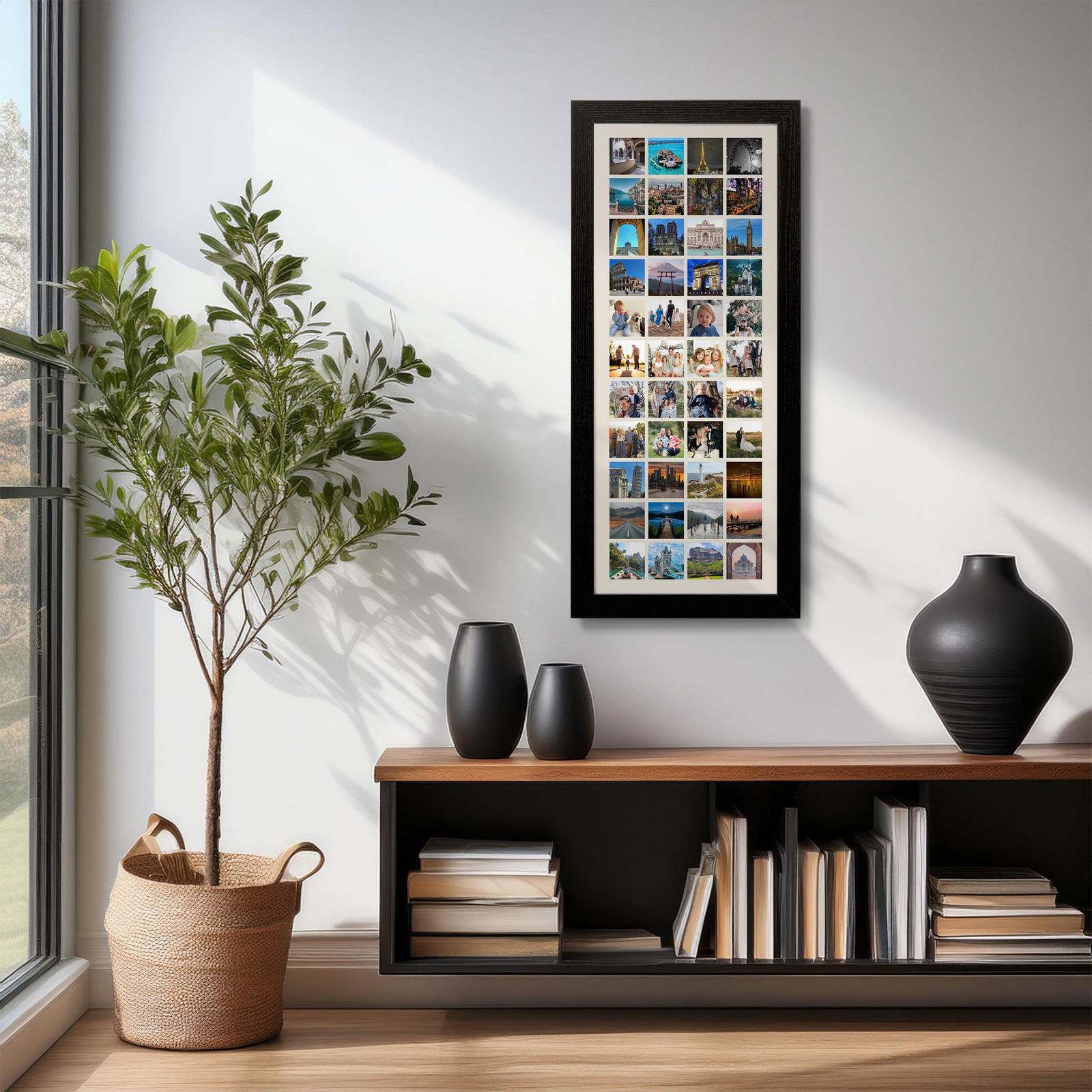 photo collage wall art panoramic multiple images