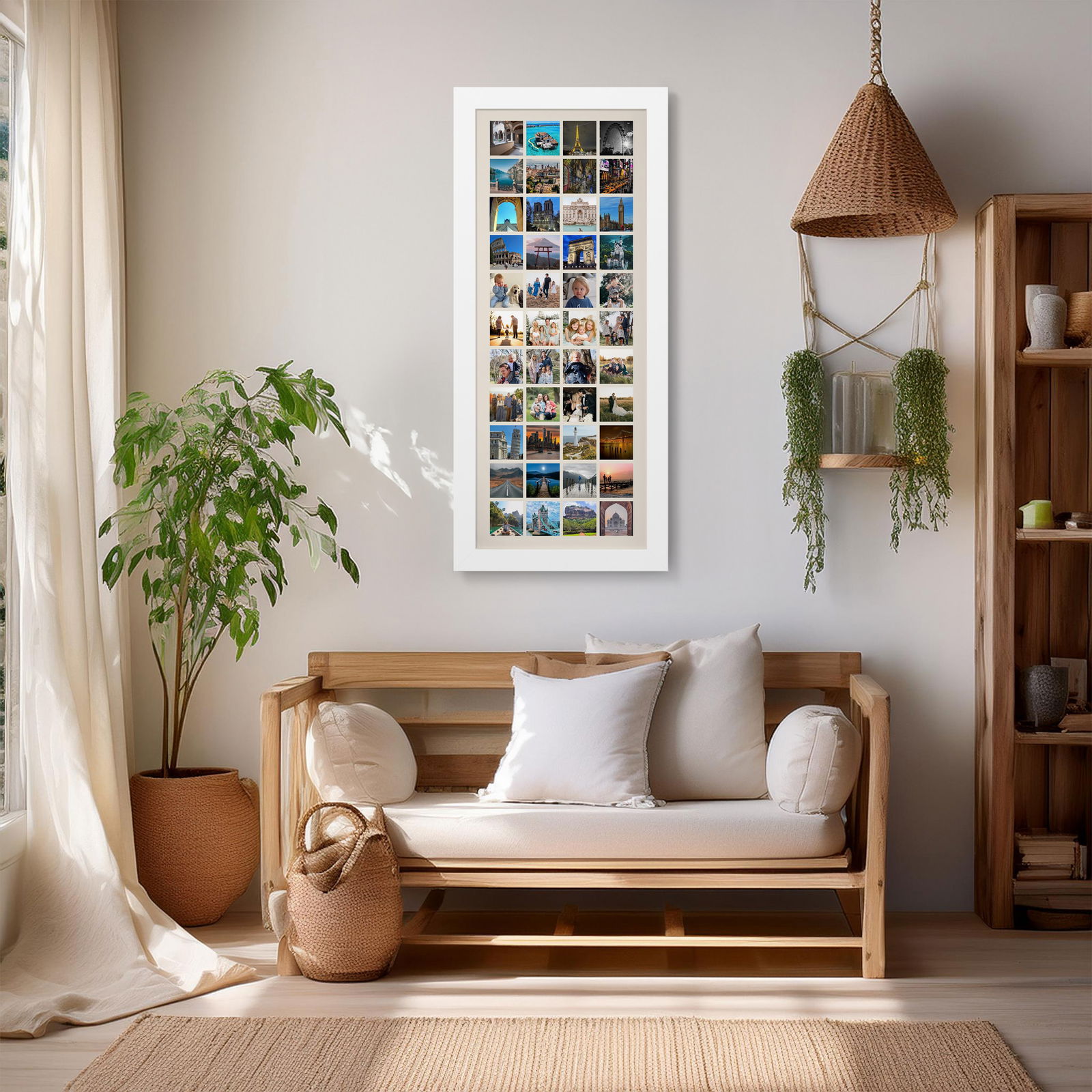 photo collage multiple images wall art print