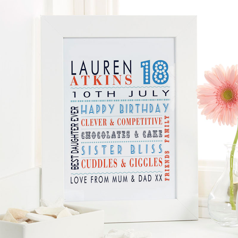 birthday gift ideas for 18 year old girl