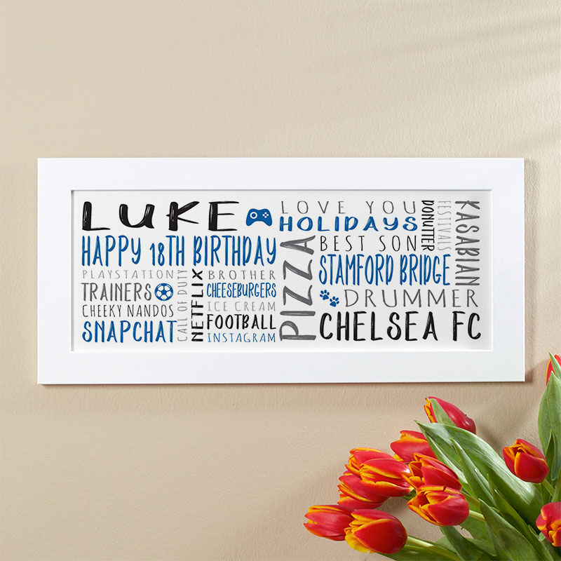 boys 18th birthday personalized gift
