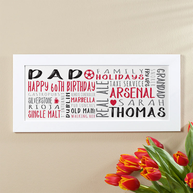 mens 60th birthday personalized gift