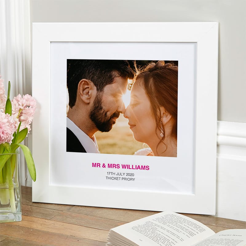 wedding memory anniversary gift personalized photo picture