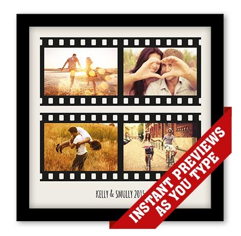 personalized photo words picture canvas